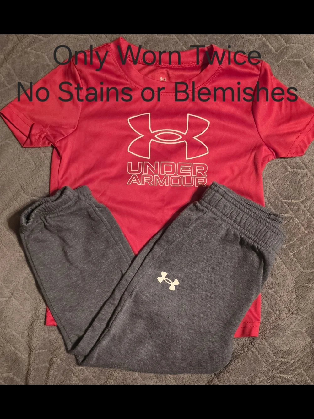 Bundle of 3 Boys Athletic Sets - Red, Yellow, Orange
